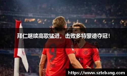拜仁继续高歌猛进,击败多特蒙德夺冠!